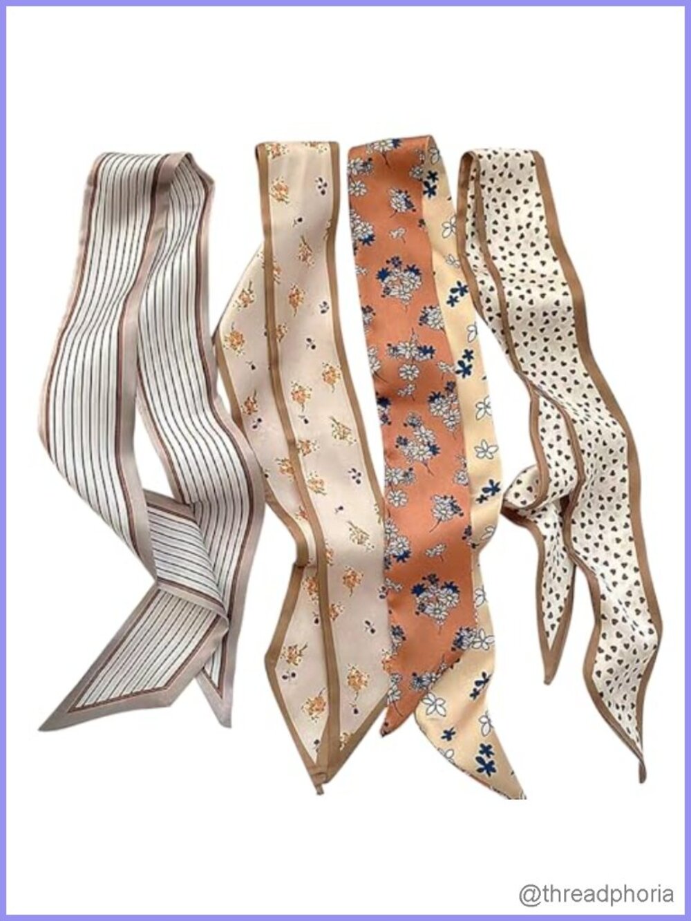 Women's Hair Scarf & Purse Scarf Polyester 35x2.36 Boho Head Wrap